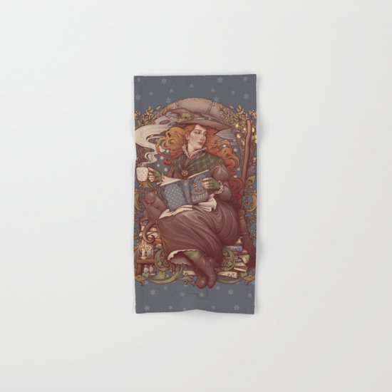 NOUVEAU FOLK WITCH Hand & Bath Towel