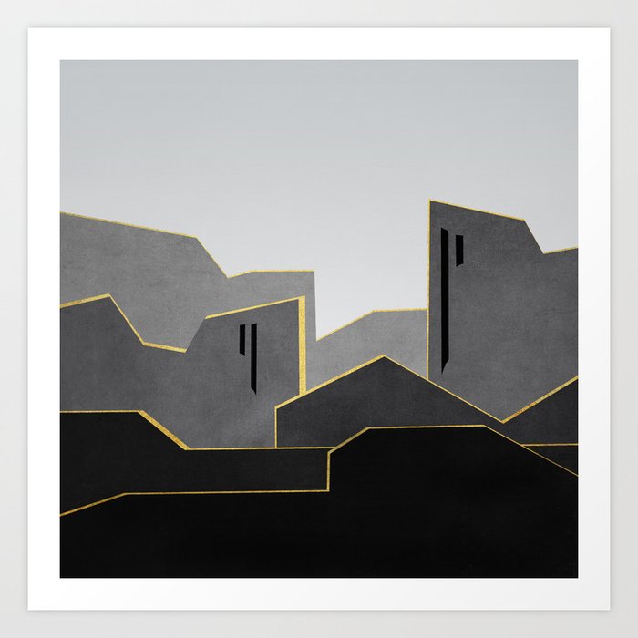 Abstract Architecture 02 Art Print By Marcogonzalez Society6