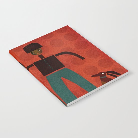 COUPLE & DOG & BIRD Notebook