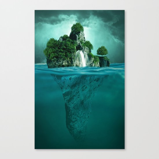 Green island 4 Canvas Print