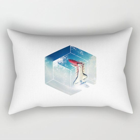 Into the Fourth Dimension Rectangular Pillow