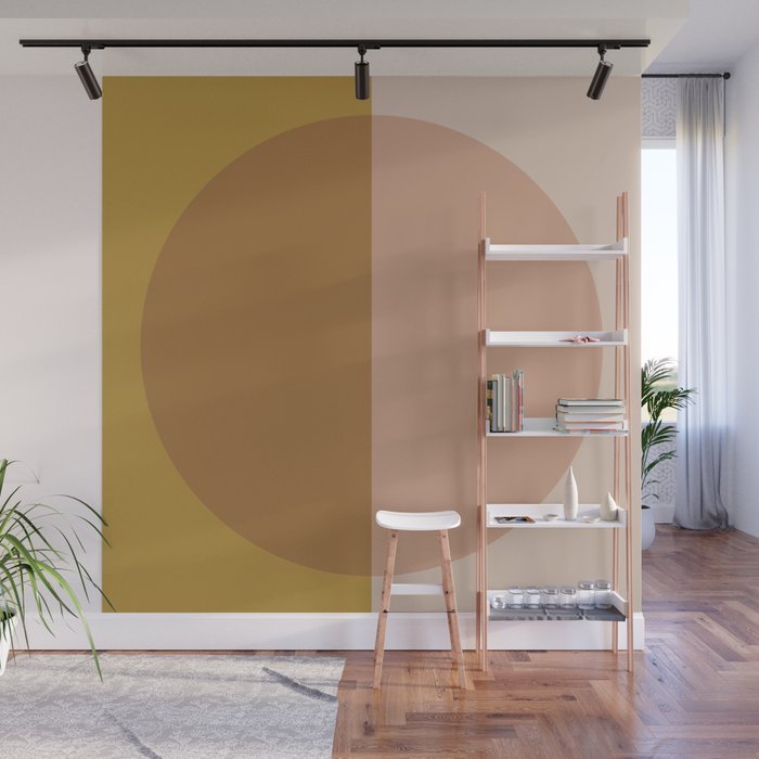 Color Block Abstract VII Wall Mural