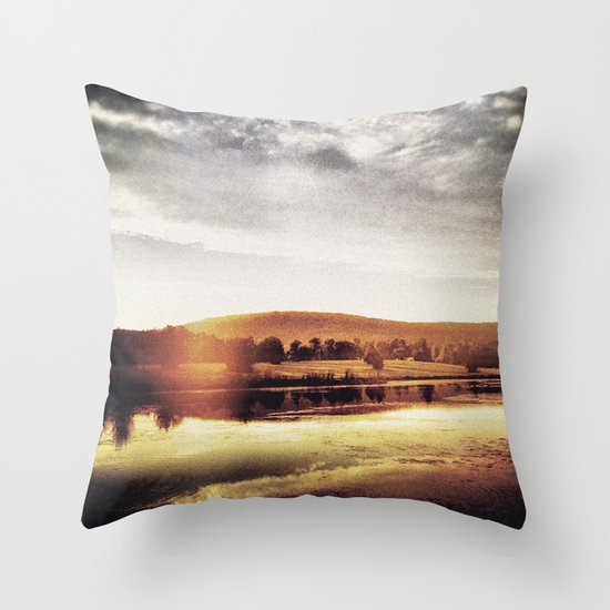 Pond Throw Pillow