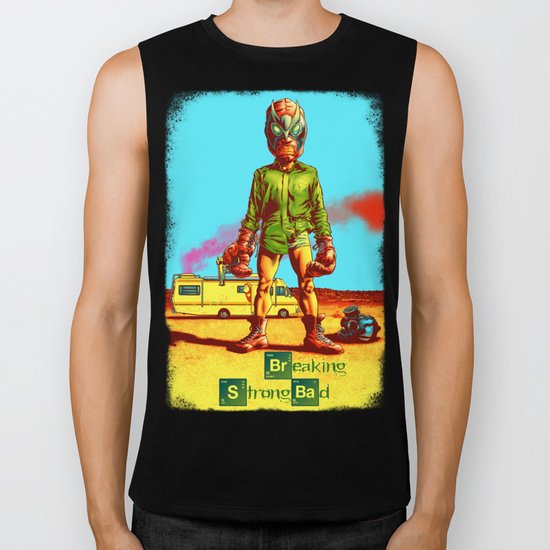 BREAKING STRONG BAD Biker Tank