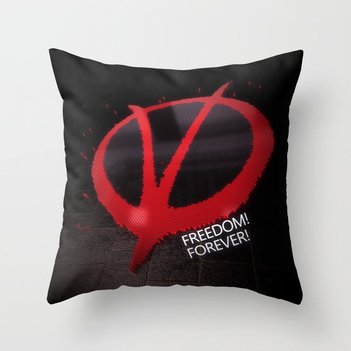 Freedom Forever Throw Pillow