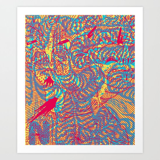 CARB OVERLOAD! Art Print