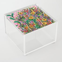You Can Learn A Lot of Things from the Flowers Acrylic Box