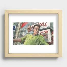 Paulie and Silvio Recessed Framed Print