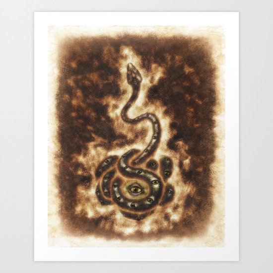 Serpent Power Art Print