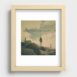 Blue Skies Are Calling Recessed Framed Print