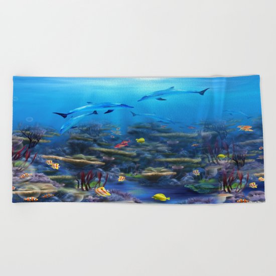 Lost Ocean Beach Towel