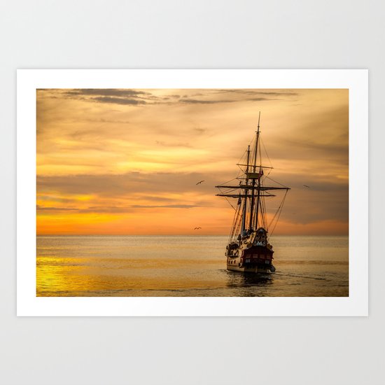 ship Art Print