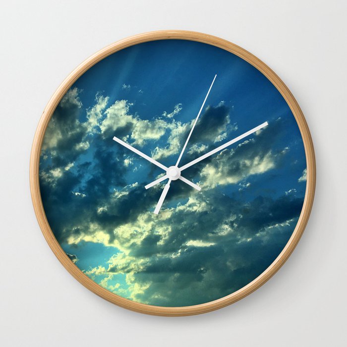 Heavenly Clouds Wall Clock