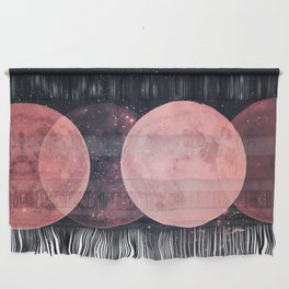 Pink Moon Phases Wall Hanging