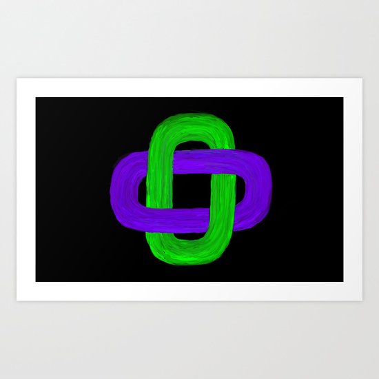 Interopian Flag Art Print