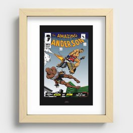 The Amazing Anderson Silva Recessed Framed Print