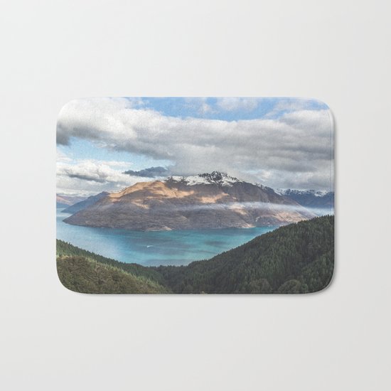 Island clouds Bath Mat