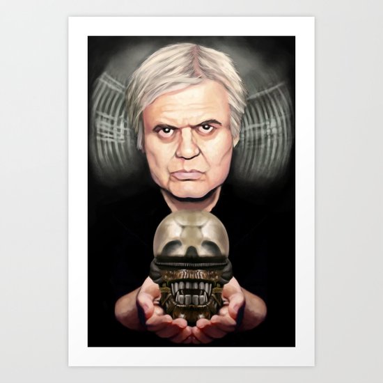 HR Giger's Alien Art Print