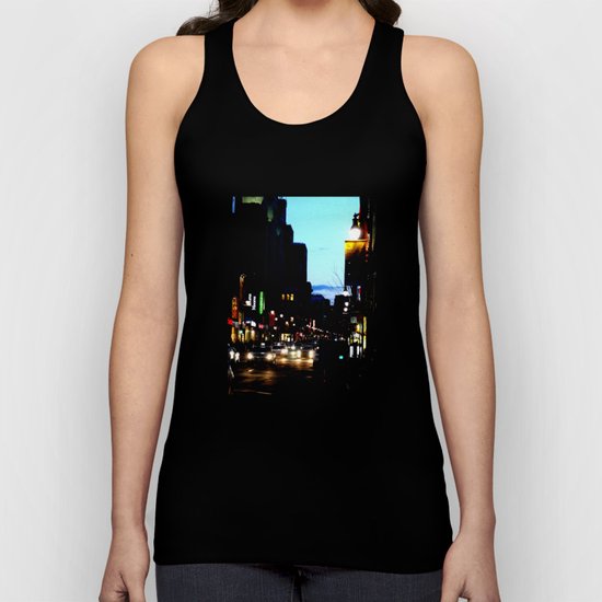 DownTowN - Night's coming Unisex Tank Top