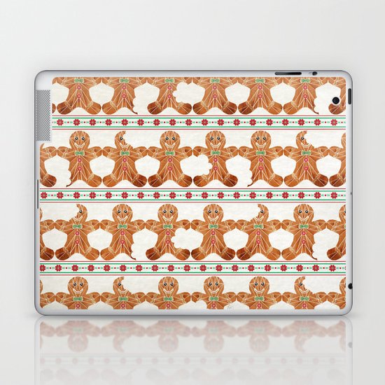 gingerbread man Laptop & iPad Skin