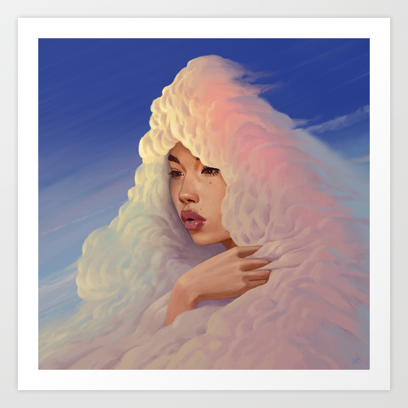 Head In The Clouds 03 Art Print By Davidbelliveau Society6
