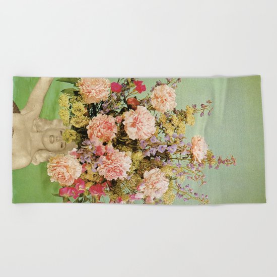Floral Fashions II Beach Towel