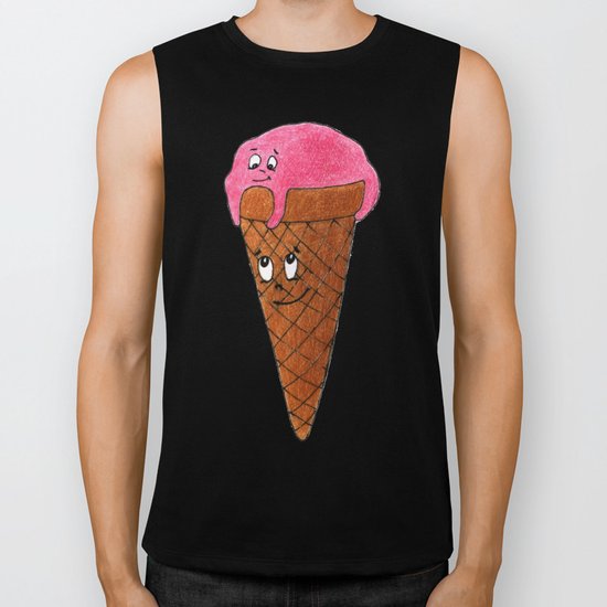 Ice cream Biker Tank
