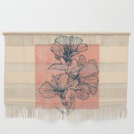 Hibiscus Colors Wall Hanging