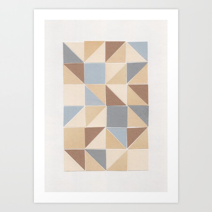 Paper Quilt Art Print