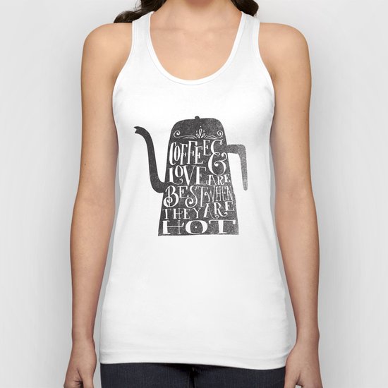 COFFEE & LOVE Unisex Tank Top