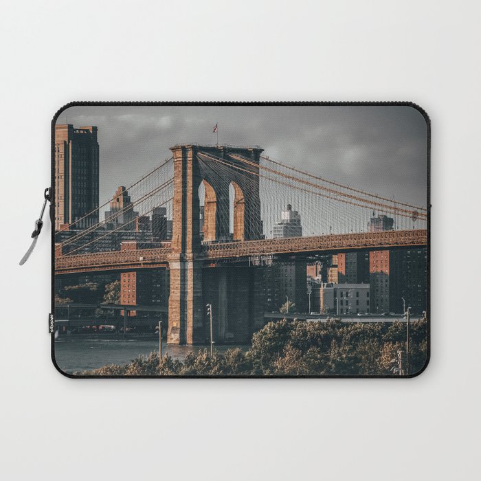 New York City Brooklyn Bridge Laptop Sleeve