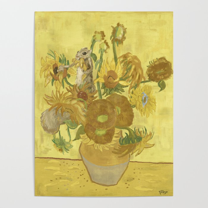 Sunflower Bob Poster