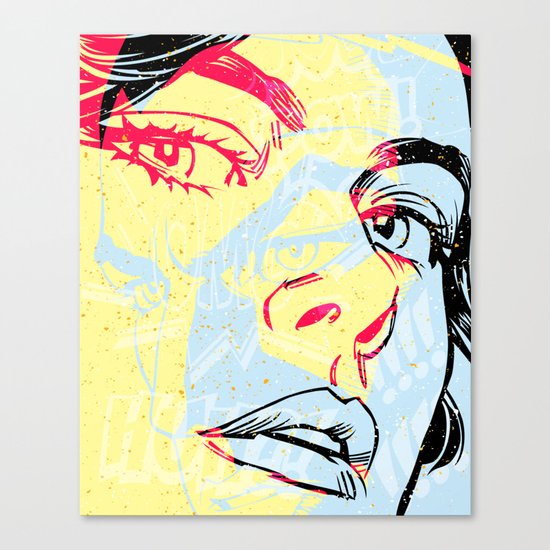 D. 01 Canvas Print