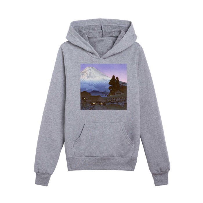 Mikuhō (Fuji) During 20th Century  Kids Pullover Hoodie