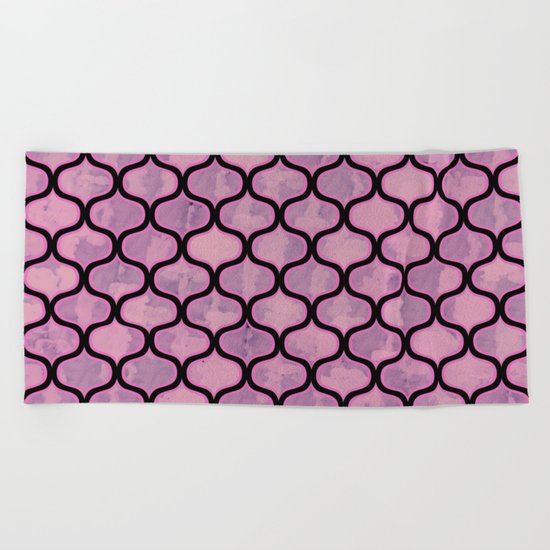 Lovely Pattern VI Beach Towel