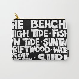 The Beach Subway Art Carry-All Pouch