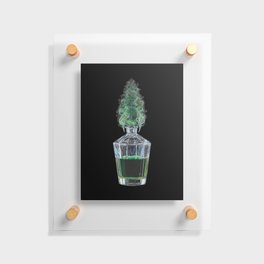 The Green Fairy Floating Acrylic Print