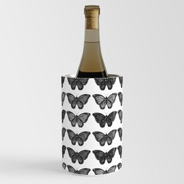 Monarch Butterfly - Black and White Wine Chiller