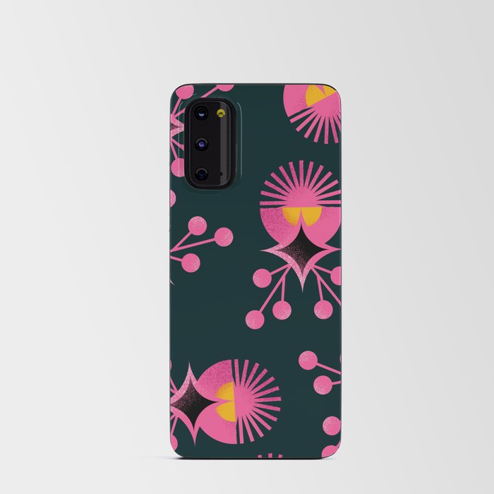 Flower Vase Abstract Pattern Android Card Case