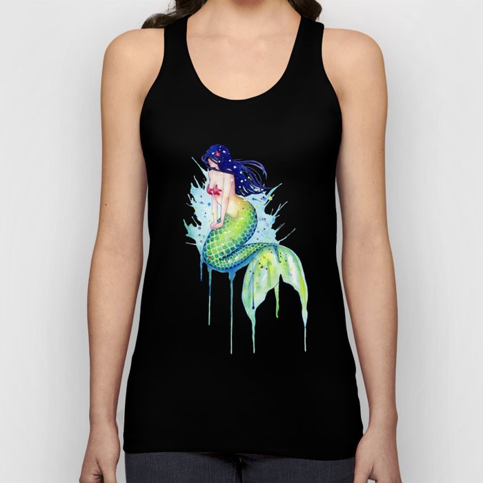 Mermaid Splash Unisex Tank Top Mermaid Splash Unisex Tank Top