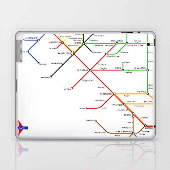 There And Back Again Laptop & iPad Skin