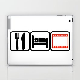 Eat, Sleep, Watch Movies ….Repeat!!! Laptop & iPad Skin