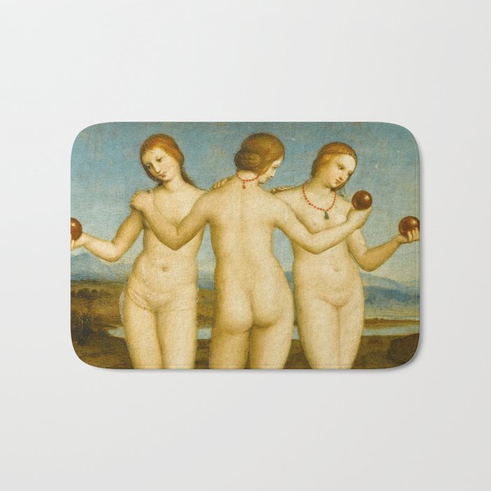 Raphael - The Three Graces Bath Mat