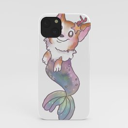 Corgi Mermaid iPhone Case