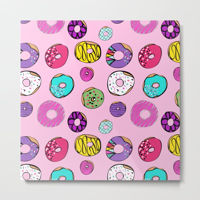 Donuts Dreams Metal Print