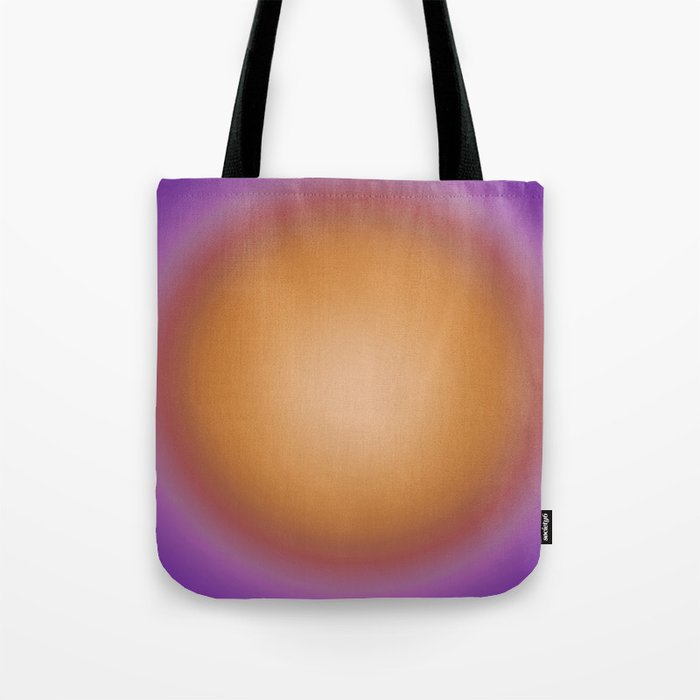 Orb Gradient // Burnt Orange Tote Bag