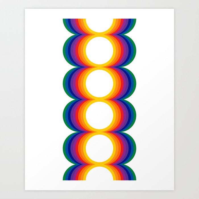Radiate - Spectrum Art Print