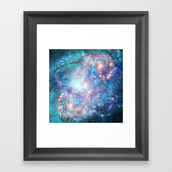 Abstract Galaxies 2 Framed Art Print