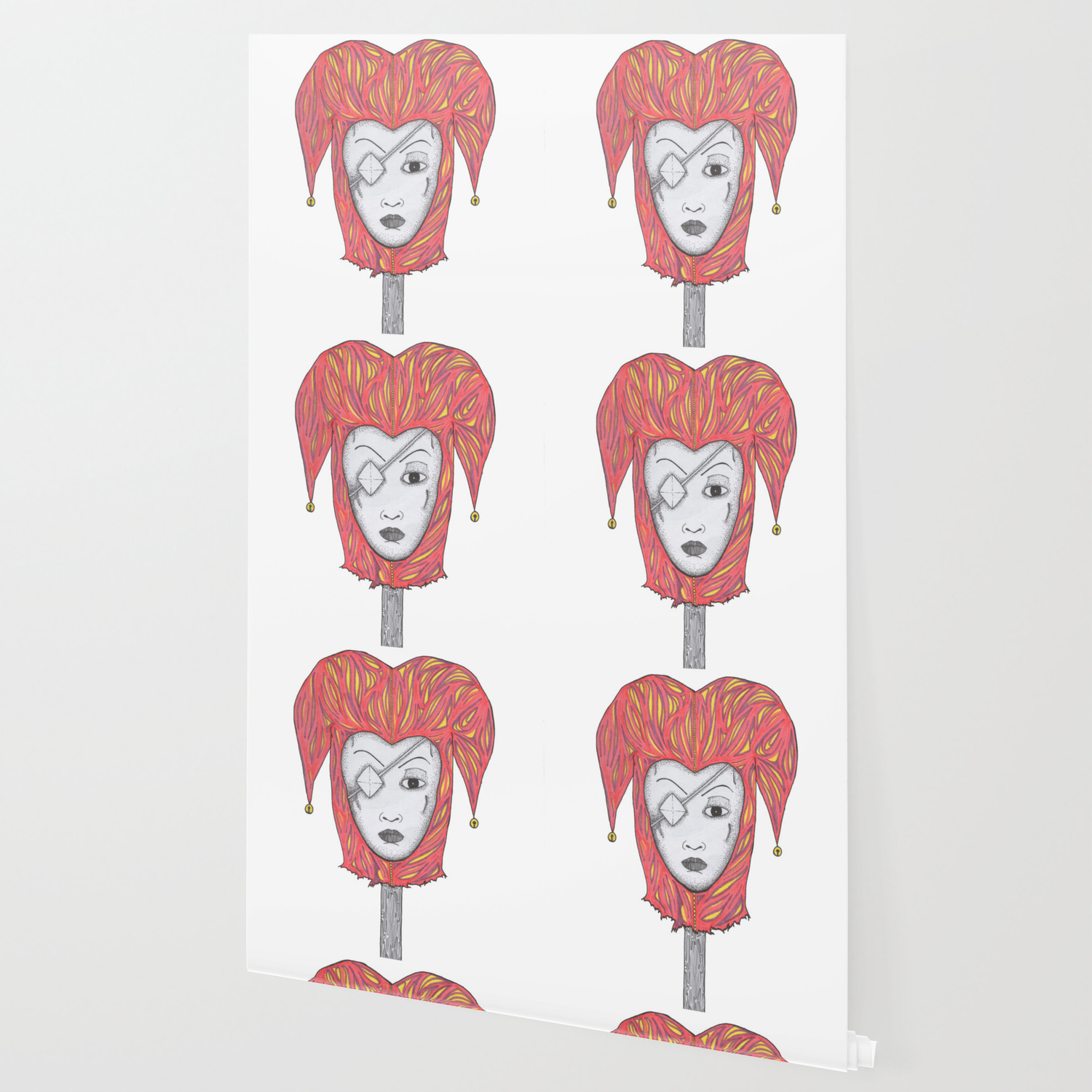Primal Jester Wallpaper By Zerogen Society6