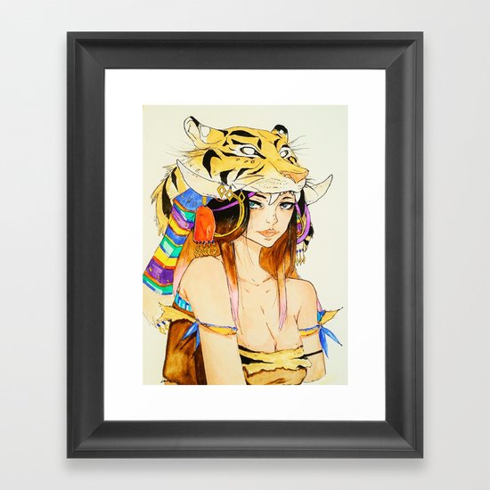 Naturally Wild Framed Art Print
